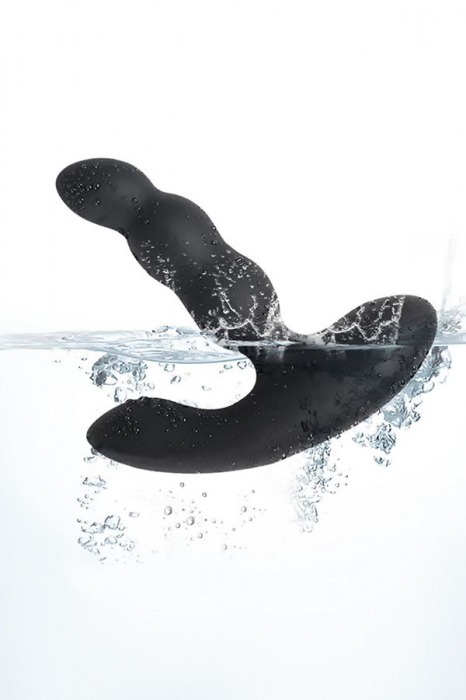 Черный силиконовый стимулятор простаты Levett Nitoc с пультом ДУ - Levett - в Северодвинске купить с доставкой