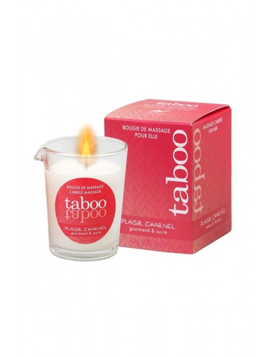 Массажное аромамасло с афродизиаками для женщин RUF Taboo Plaisir charnel - 60 гр. - RUF - купить с доставкой в Северодвинске