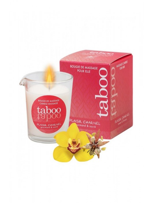 Массажное аромамасло с афродизиаками для женщин RUF Taboo Plaisir charnel - 60 гр. - RUF - купить с доставкой в Северодвинске