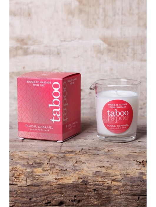 Массажное аромамасло с афродизиаками для женщин RUF Taboo Plaisir charnel - 60 гр. - RUF - купить с доставкой в Северодвинске