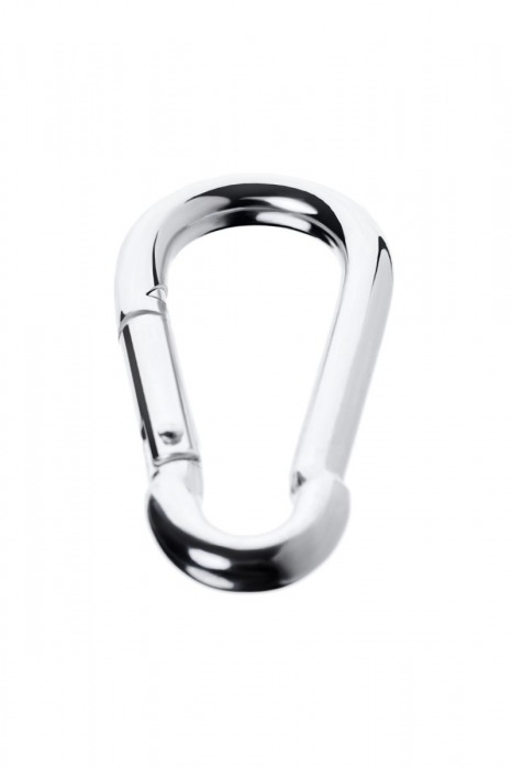 Серебристый карабин TOYFA Metal - ToyFa - купить с доставкой в Северодвинске