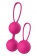 Набор розовых вагинальных шариков PLEASURE BALLS   EGGS DUO BALL SET - Dream Toys