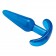 Голубая анальная пробка Slim Tapered Butt Plug - 10,8 см. - BlueLine в Северодвинске Голубая анальная пробка Slim Tapered Butt Plug - 10,8 см. - BlueLine