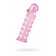 Гелевая розовая насадка на фаллос с шипами - 12 см. - Toyfa Basic - в Северодвинске купить с доставкой Гелевая розовая насадка на фаллос с шипами - 12 см. - Toyfa Basic - в Северодвинске купить с доставкой