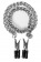 Прищепки для сосков Block Busters Nipple Clamps с цепью - Blush Novelties в Северодвинске Прищепки для сосков Block Busters Nipple Clamps с цепью - Blush Novelties