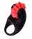 Чёрно-красное эрекционное виброкольцо Erotist - Erotist Adult Toys - в Северодвинске купить с доставкой